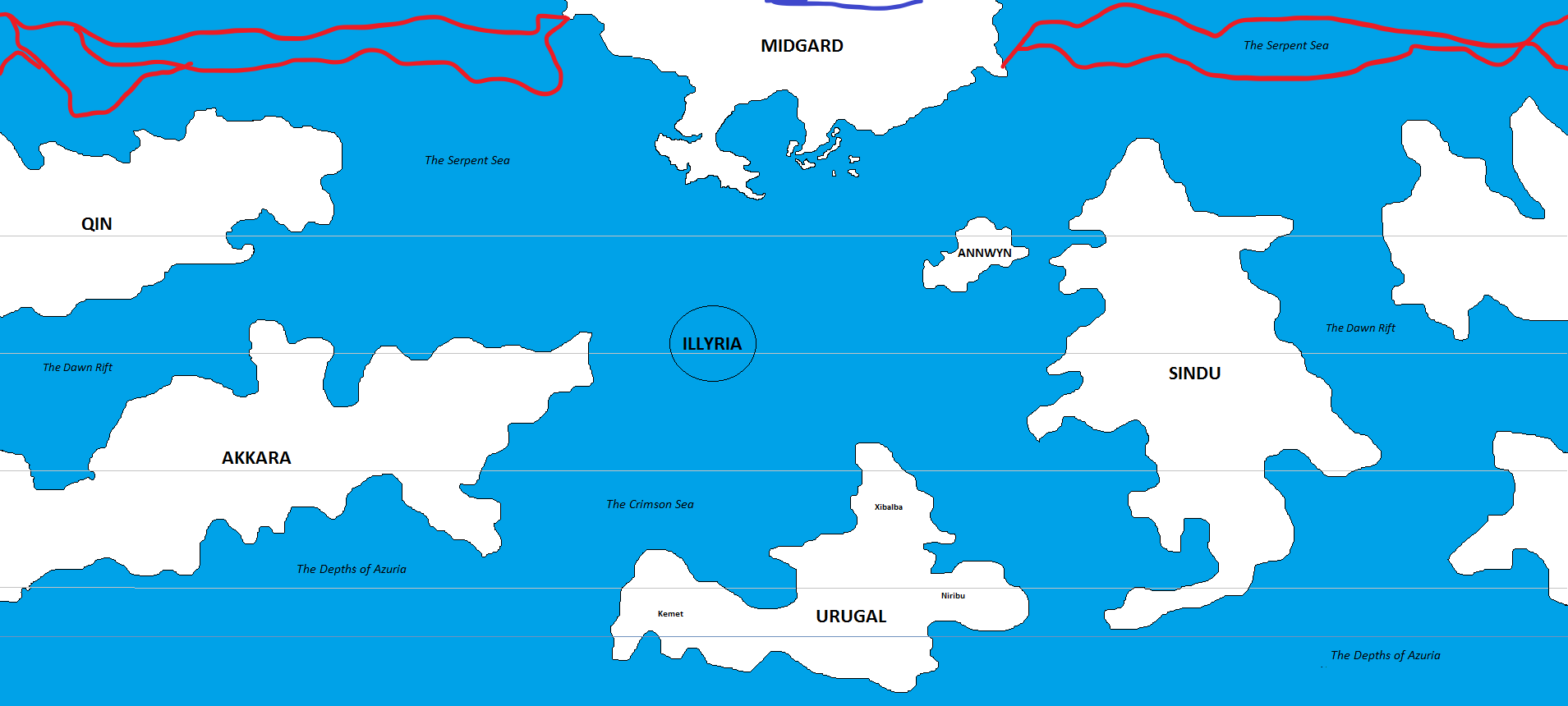 The Continents of Wyrd